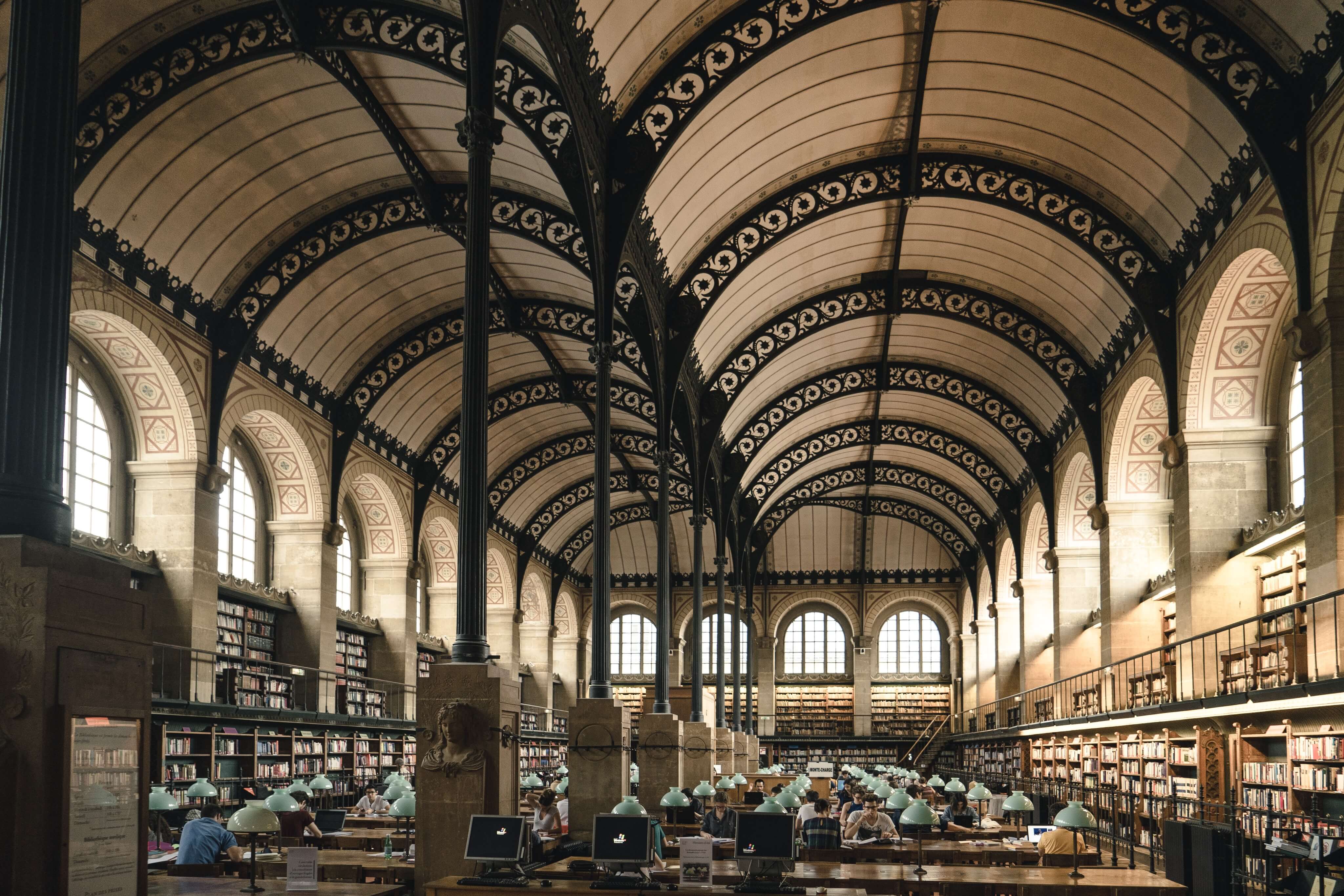 Library in Paris